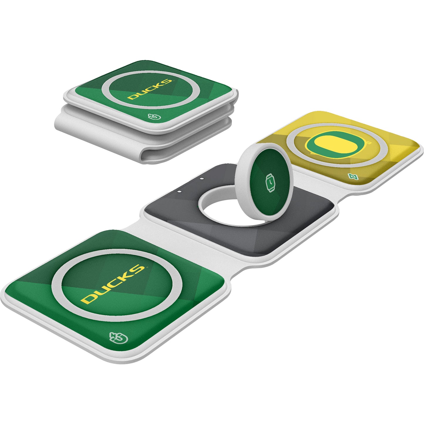 Keyscaper Oregon Ducks 3-in-1 Foldable Charger