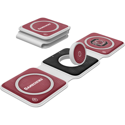 Keyscaper South Carolina Gamecocks 3-in-1 Foldable Charger