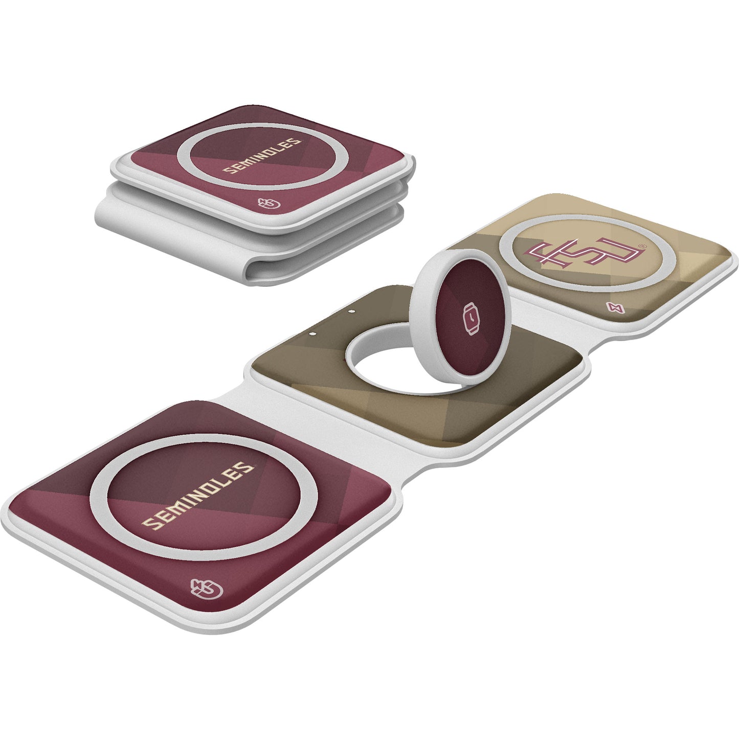 Keyscaper Florida State Seminoles 3-in-1 Foldable Charger