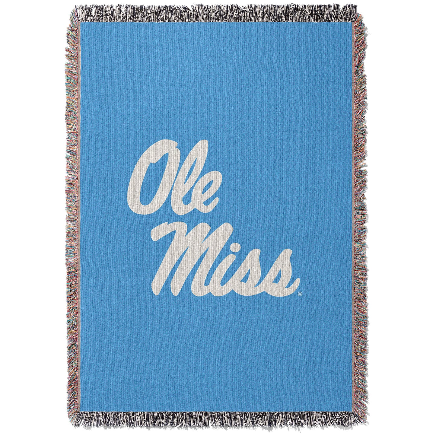 Chad & Jake Ole Miss Rebels Woven Blanket