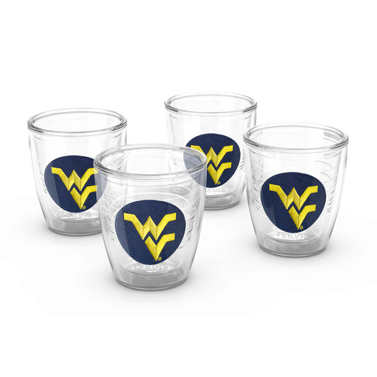 Tervis West Virginia Mountaineers 4-Pack 12oz. Emblem Tumbler Set