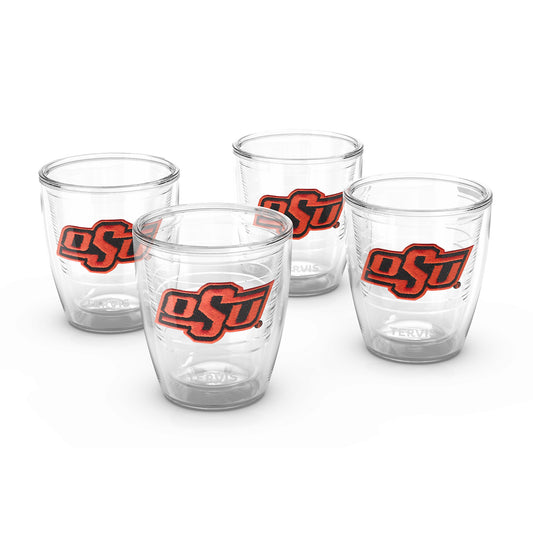 Tervis Oklahoma State Cowboys 4-Pack 12oz. Emblem Tumbler Set