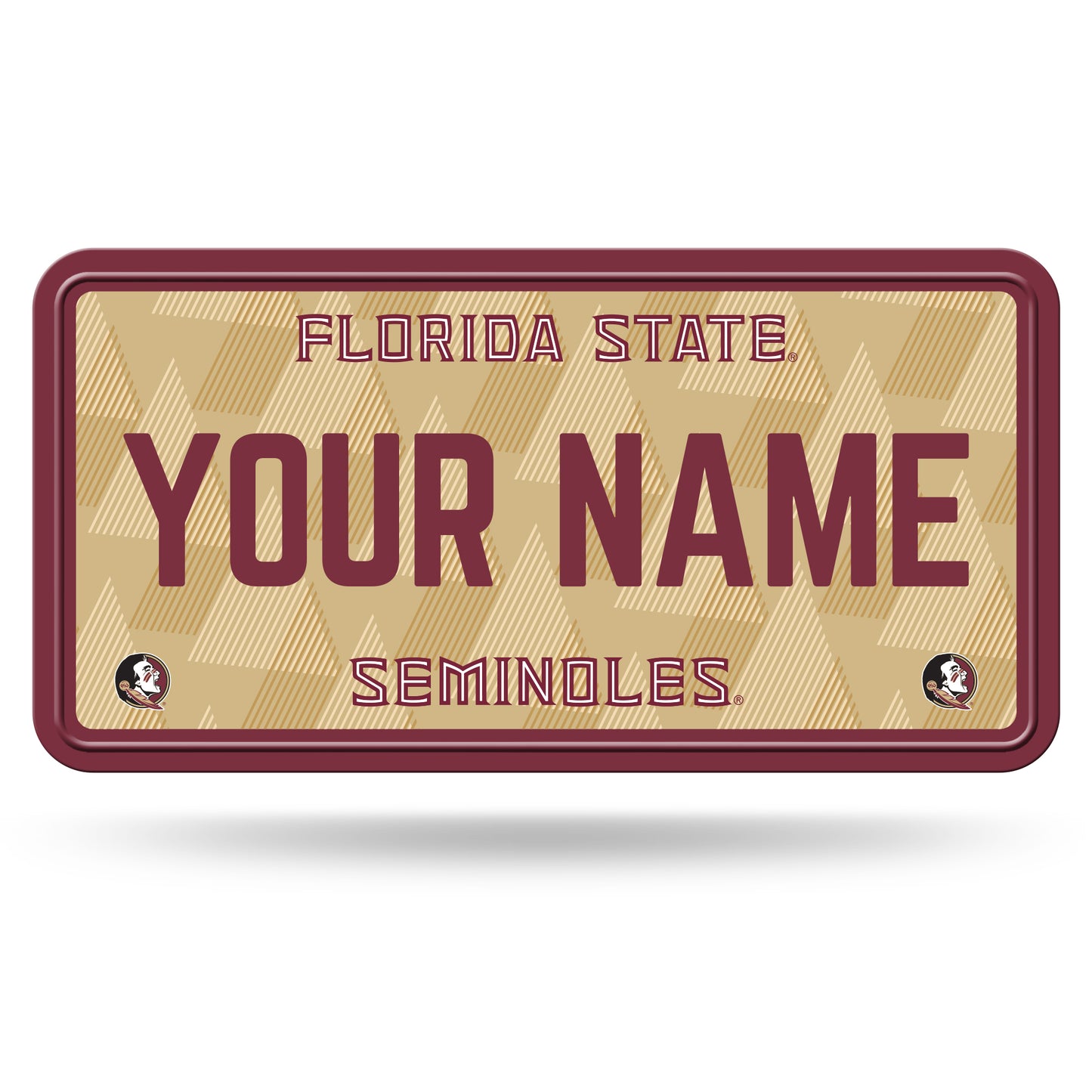 Florida State Seminoles 6" x 12" Personalized License Plate