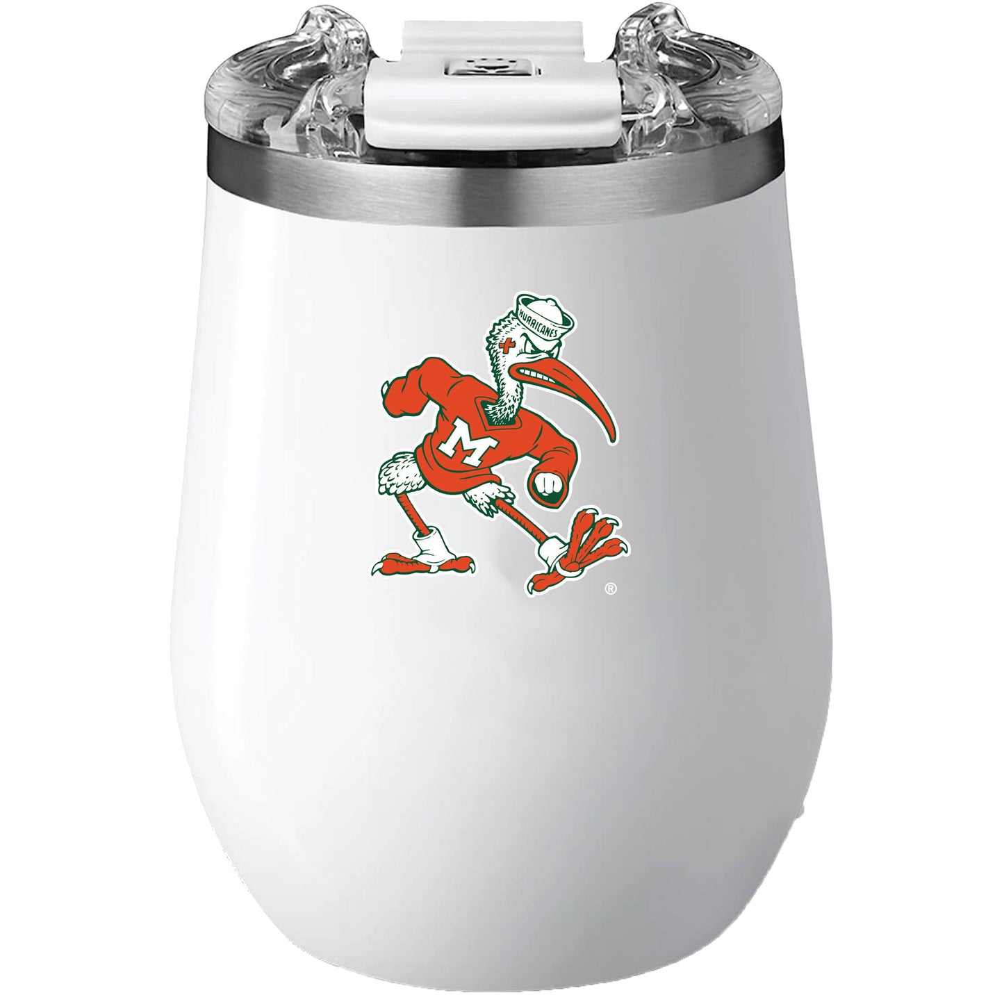 BruMate Miami Hurricanes 14oz. Wine Tumbler