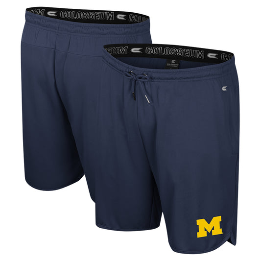 Youth Colosseum Navy Michigan Wolverines Things Happen Shorts