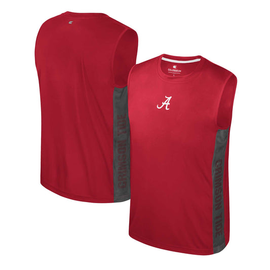 Youth Colosseum Crimson Alabama Crimson Tide Smak Talk Sleeveless T-Shirt