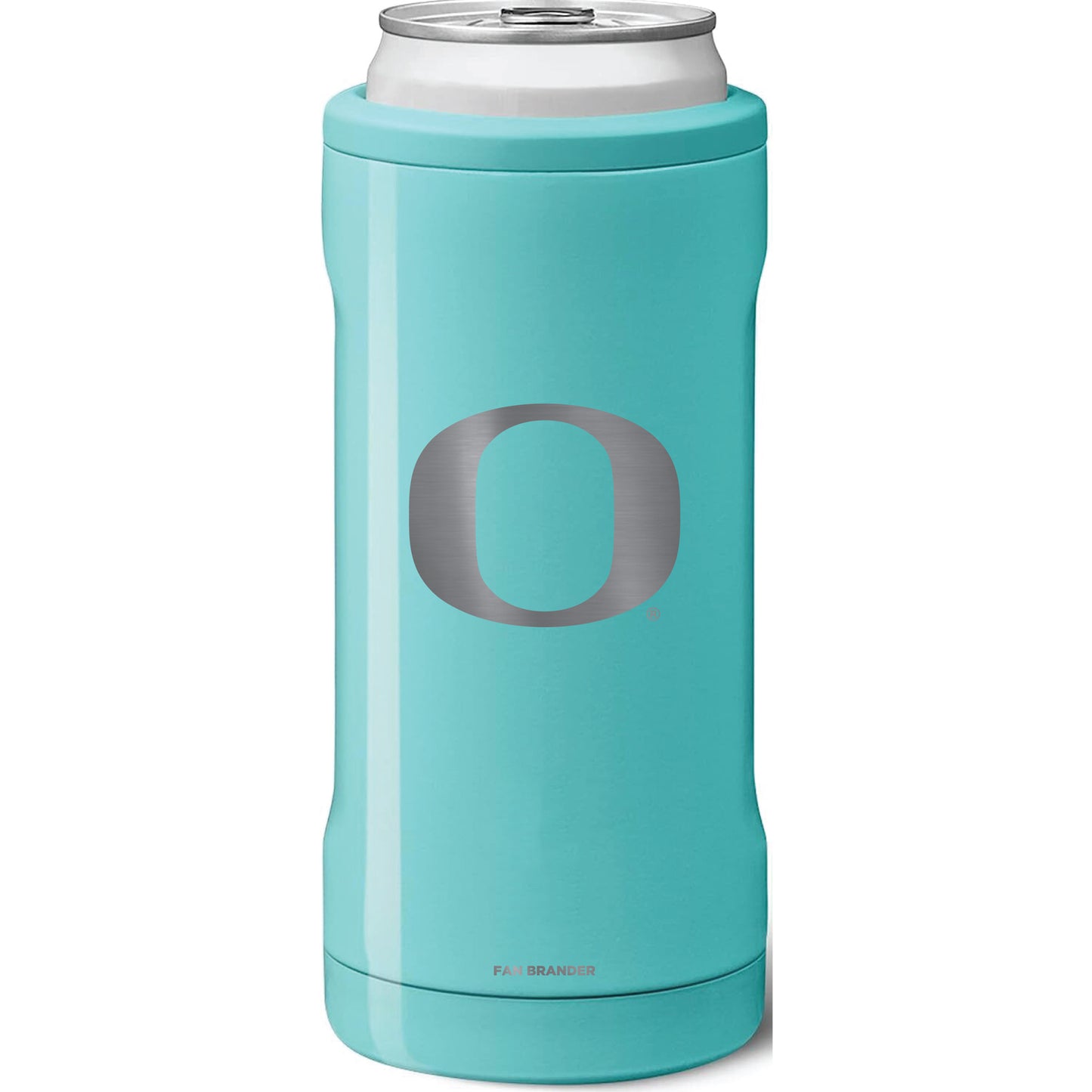 BruMate Oregon Ducks 12oz. Primary Mark Hopsulator Slim Can Cooler