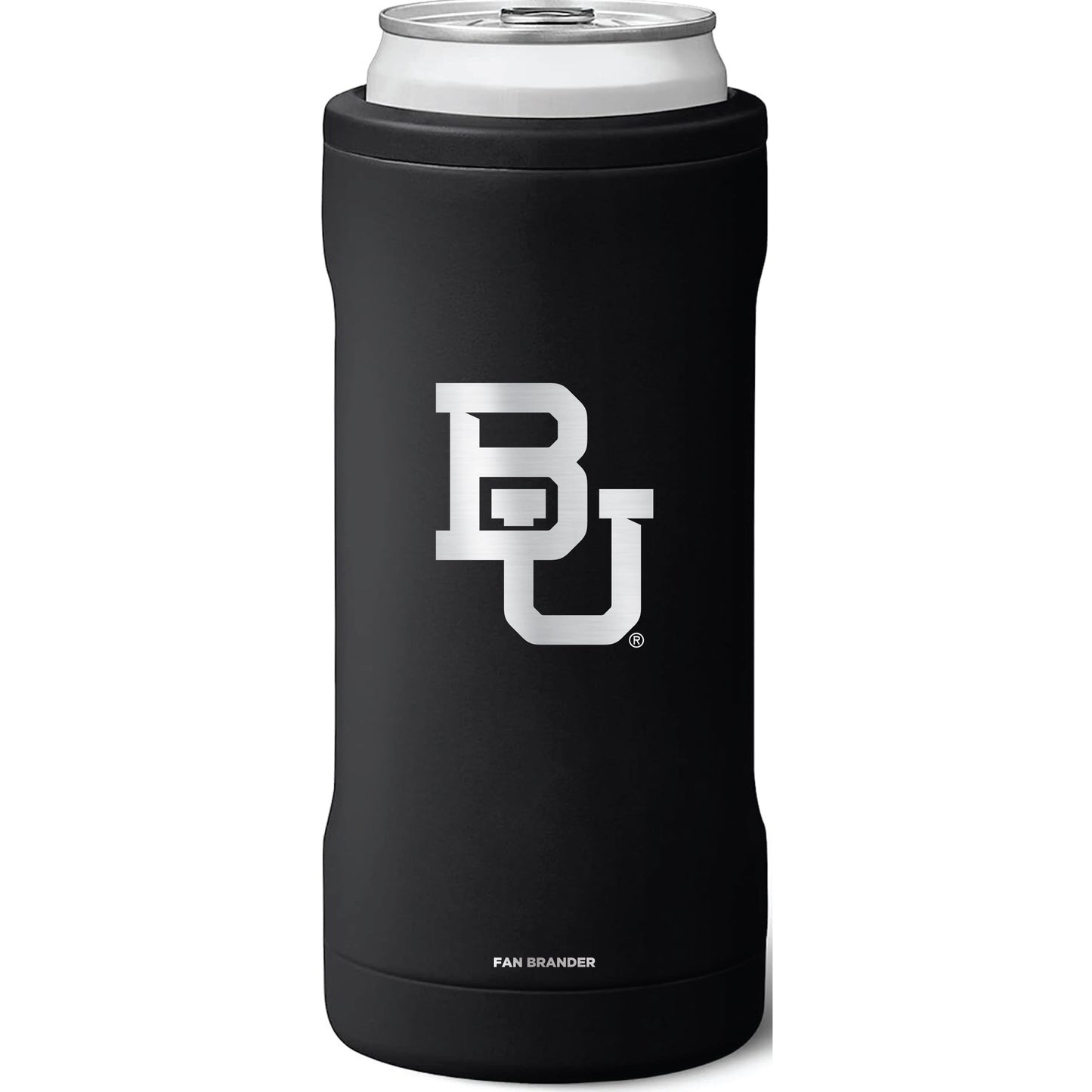 BruMate Baylor Bears 12oz. Primary Mark Matte Slim Can Cooler