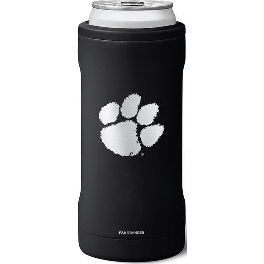 BruMate Clemson Tigers 12oz. Primary Mark Matte Slim Can Cooler