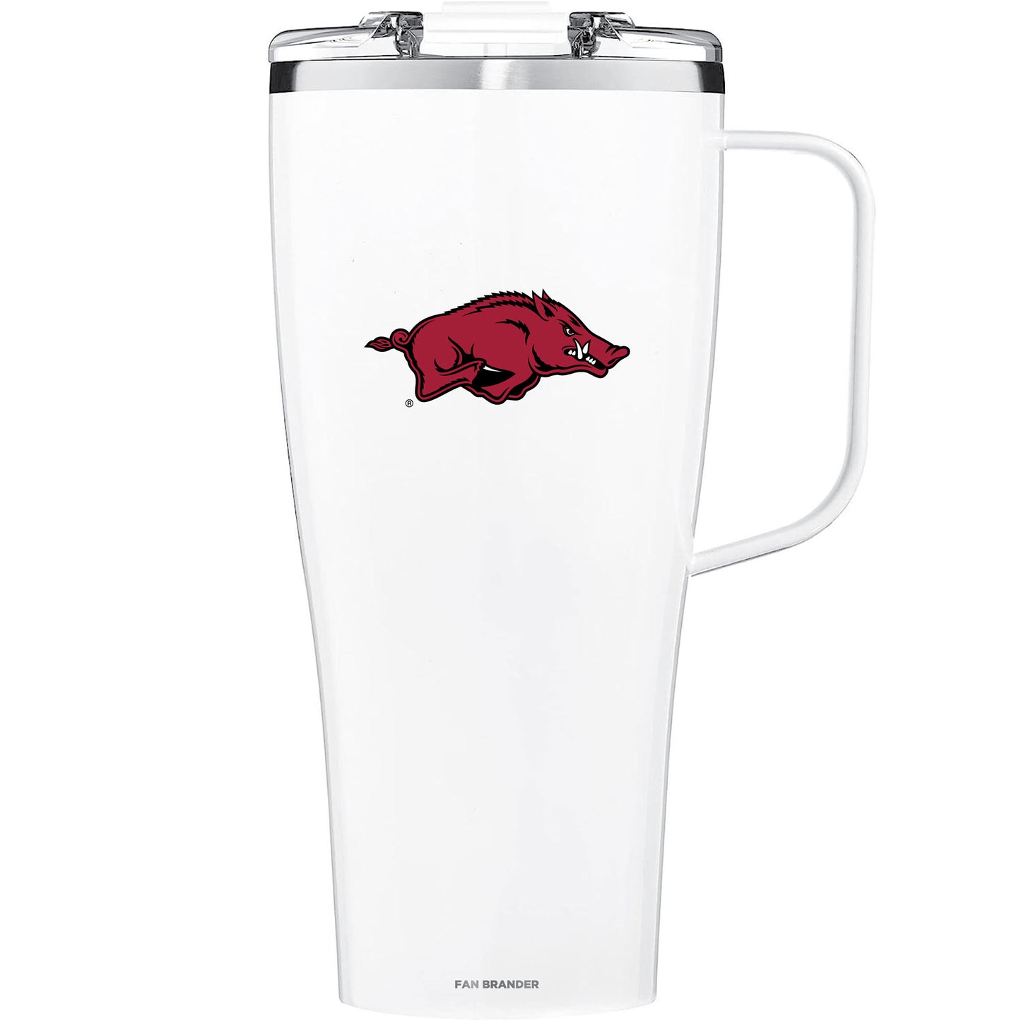 BruMate Arkansas Razorbacks 32oz. Primary Toddy Tumbler