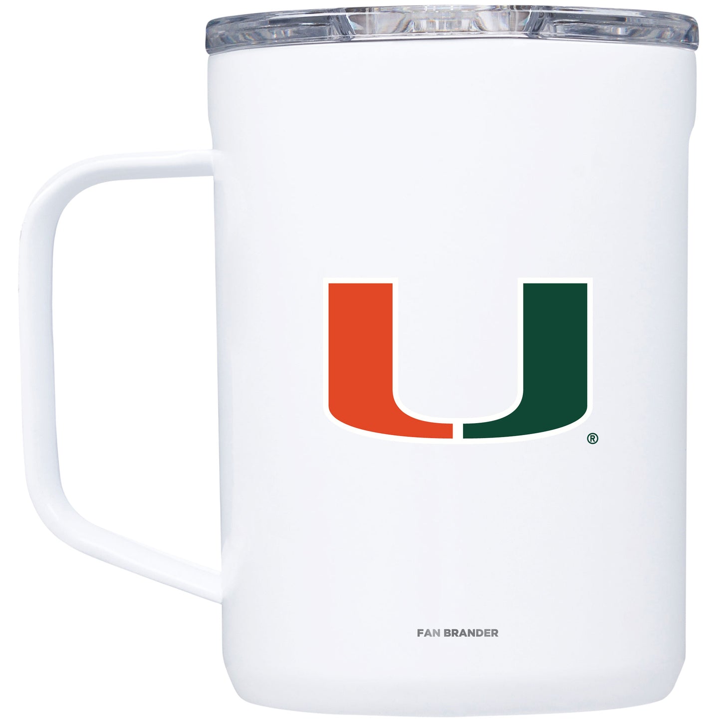 Corkcicle Miami Hurricanes 16oz. Primary Mark Mug