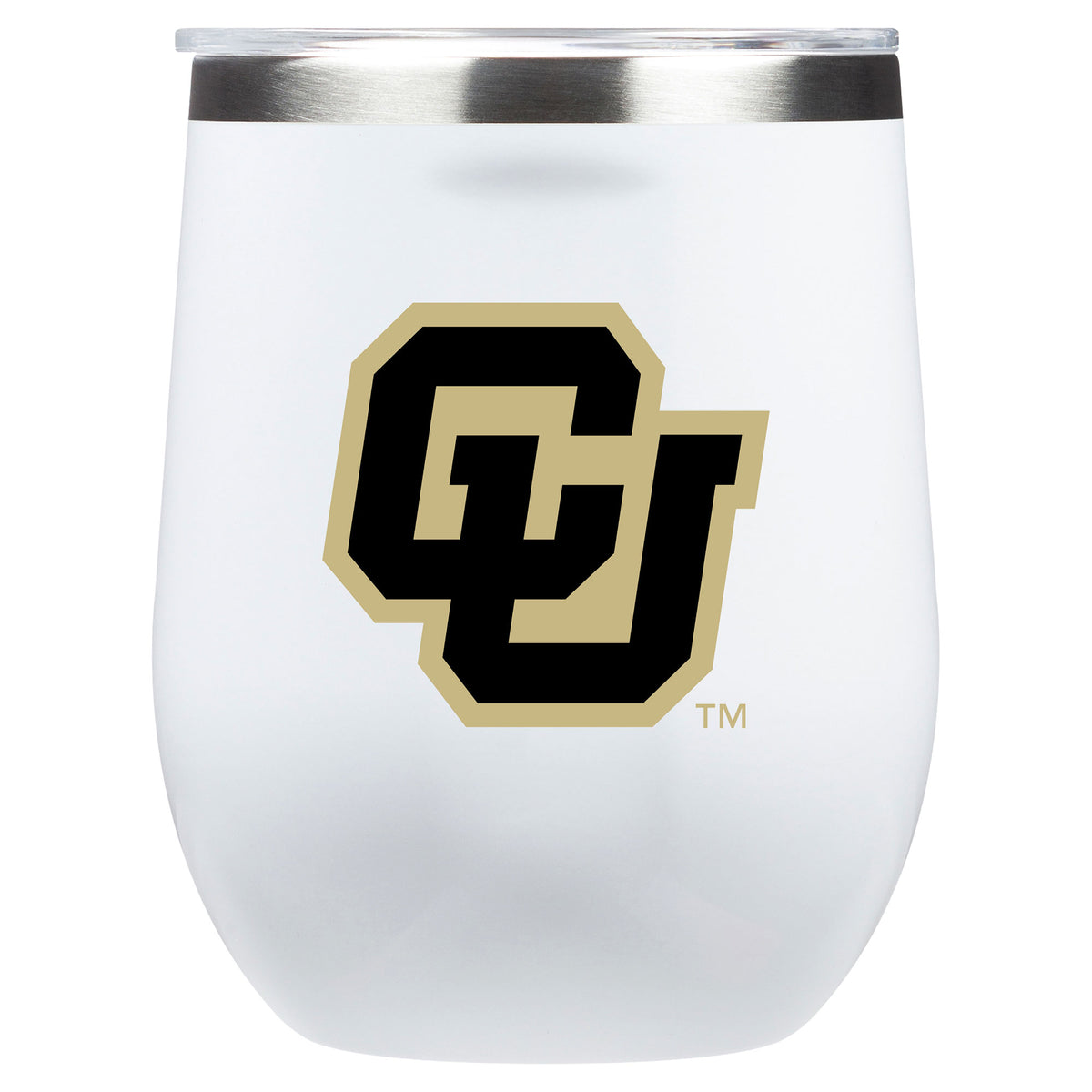 Corkcicle Colorado Buffaloes 12oz. Secondary Stemless Wine Tumbler