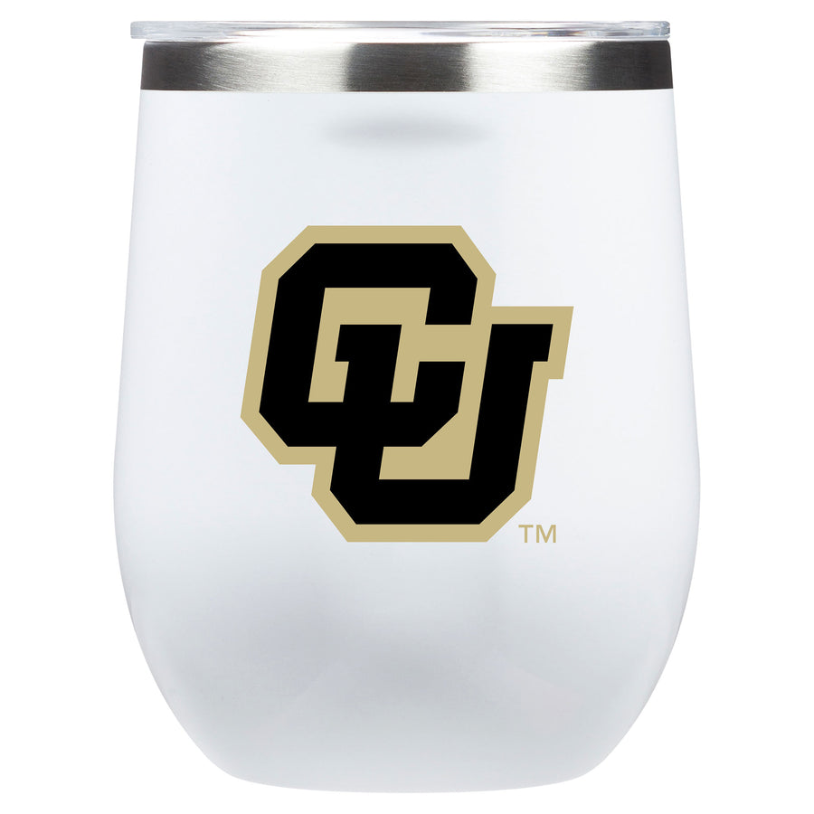 Corkcicle Colorado Buffaloes 12oz. Secondary Stemless Wine Tumbler