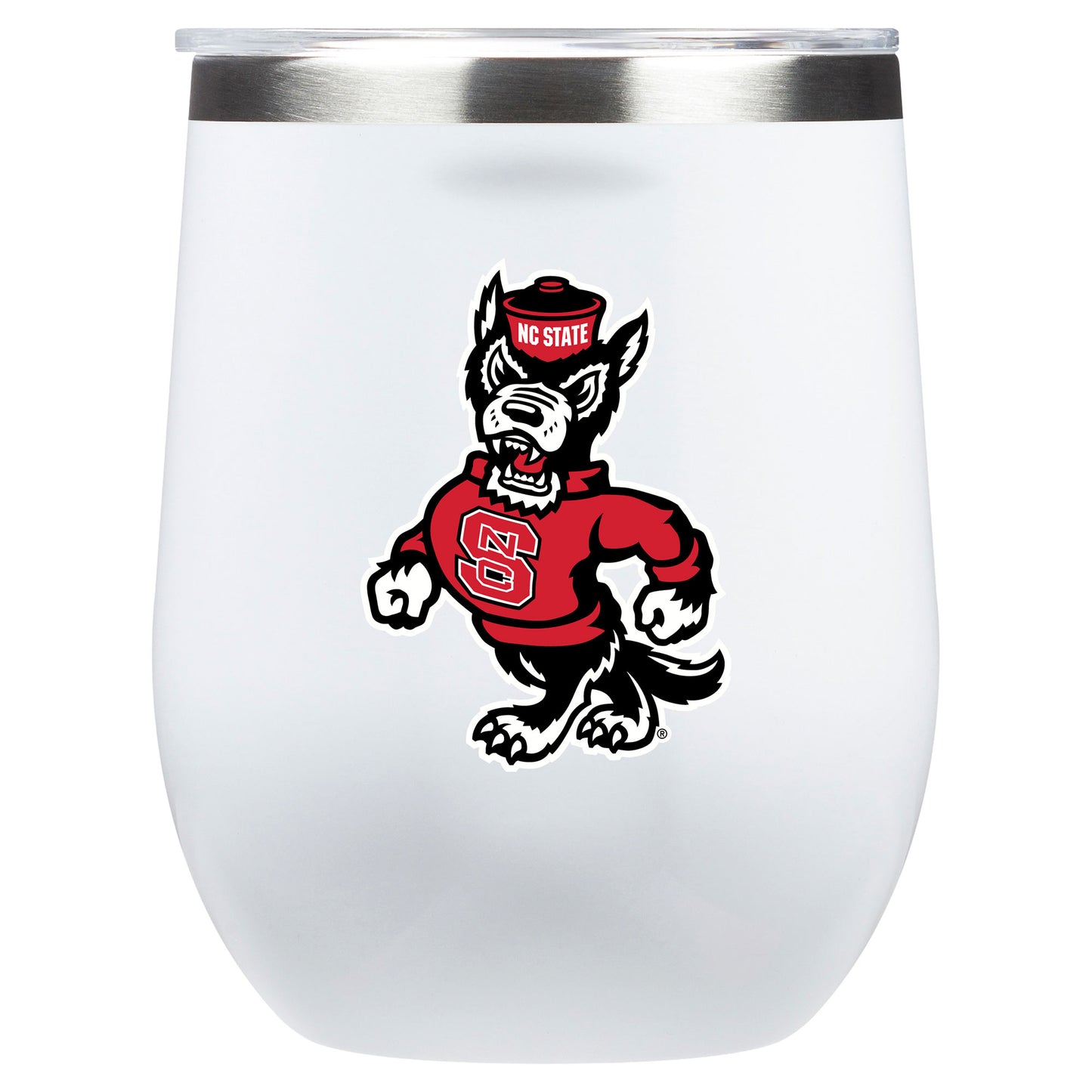 Corkcicle NC State Wolfpack 12oz. Secondary Stemless Wine Tumbler