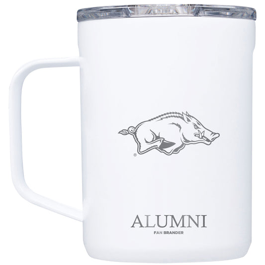 Corkcicle Arkansas Razorbacks 16oz. Primary Mark Alumni Mug