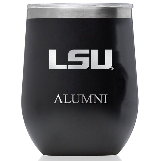 Corkcicle LSU Tigers 12oz. Primary Mark Alumni Stemless Wine Tumbler