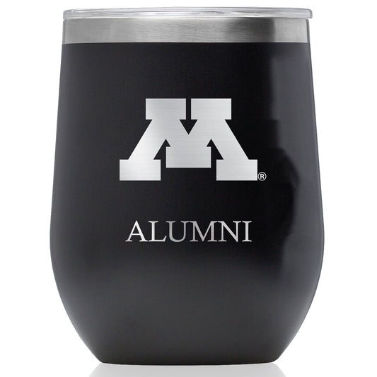 Corkcicle Minnesota Golden Gophers 12oz. Primary Mark Alumni Stemless Wine Tumbler