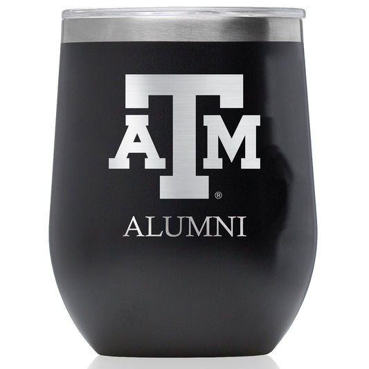 Corkcicle Texas A&M Aggies 12oz. Primary Mark Alumni Stemless Wine Tumbler