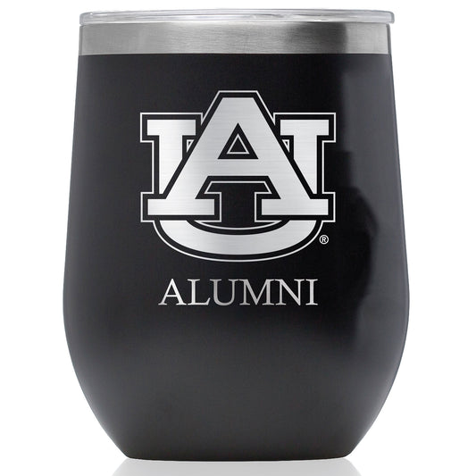 Corkcicle Auburn Tigers 12oz. Primary Mark Alumni Stemless Wine Tumbler