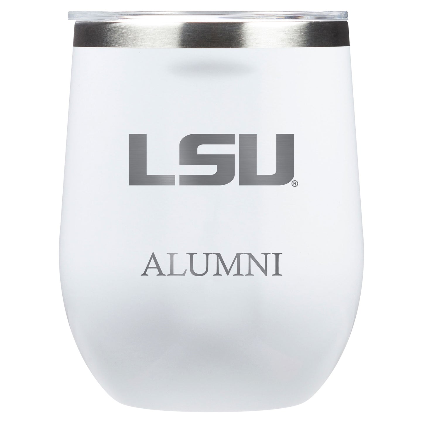 Corkcicle LSU Tigers 12oz. Primary Mark Alumni Stemless Wine Tumbler
