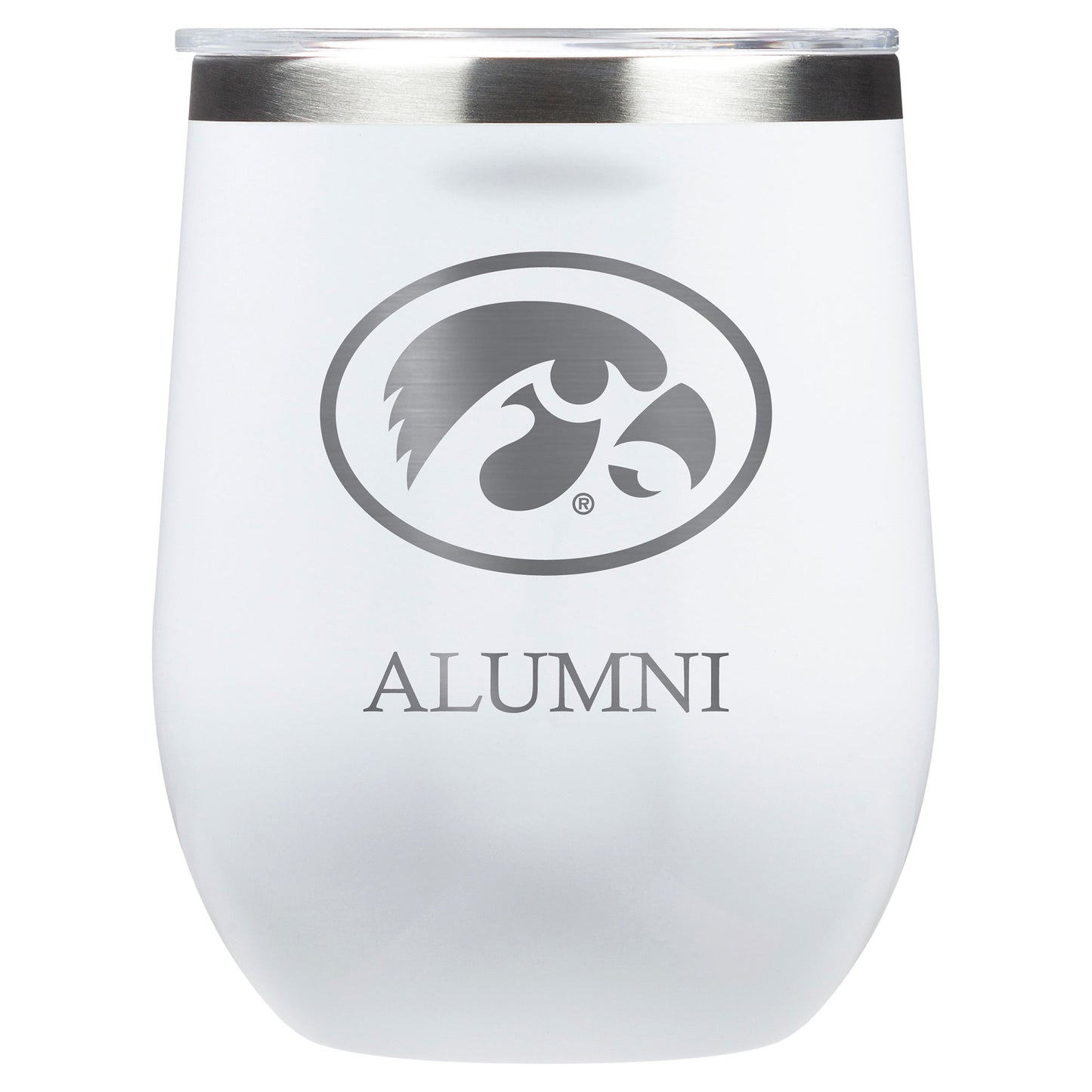 Corkcicle Iowa Hawkeyes 12oz. Primary Mark Alumni Stemless Wine Tumbler