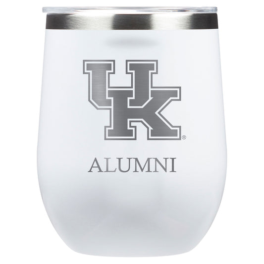 Corkcicle Kentucky Wildcats 12oz. Primary Mark Alumni Stemless Wine Tumbler