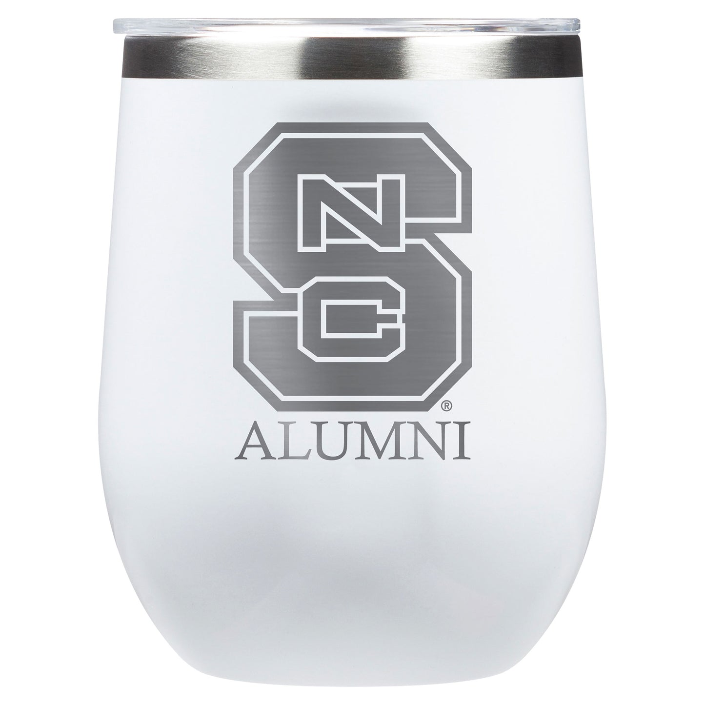 Corkcicle NC State Wolfpack 12oz. Primary Mark Alumni Stemless Wine Tumbler