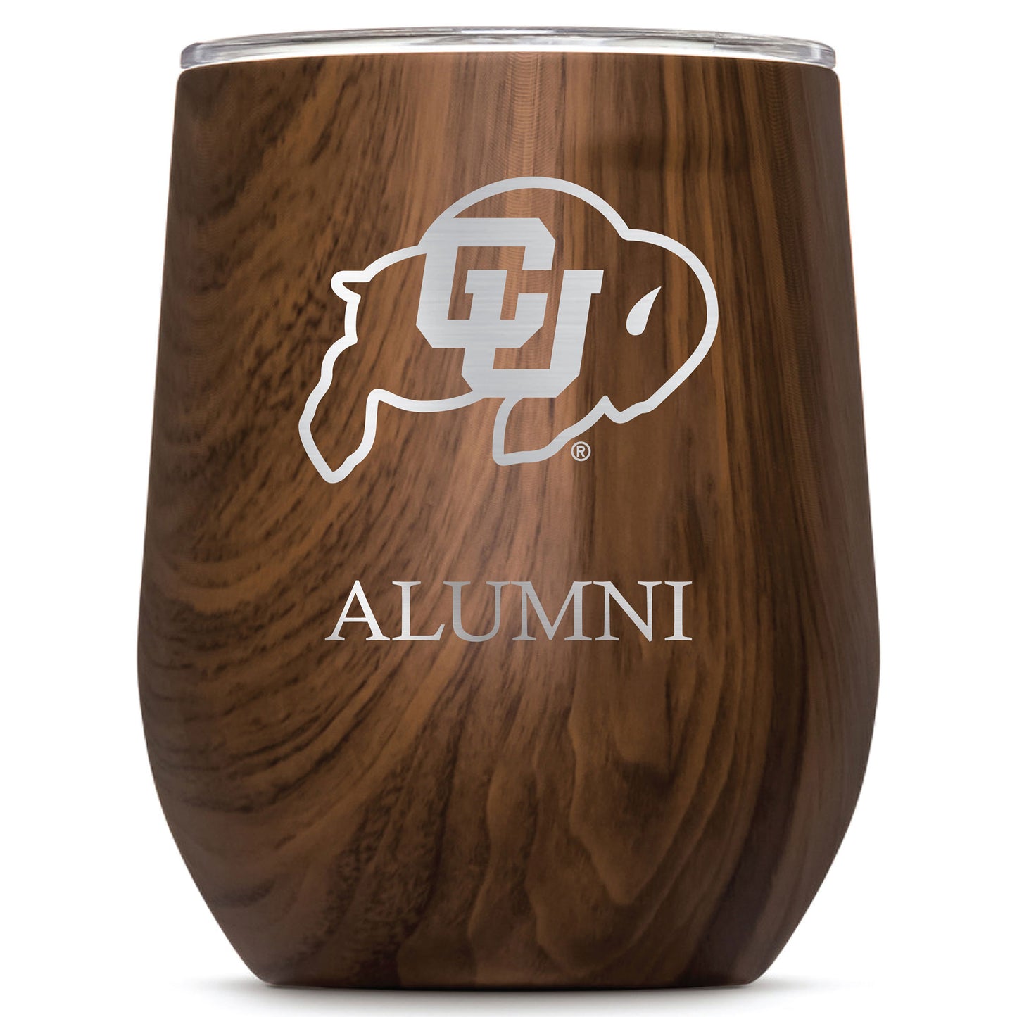 Corkcicle Colorado Buffaloes 12oz. Primary Mark Alumni Stemless Wine Tumbler