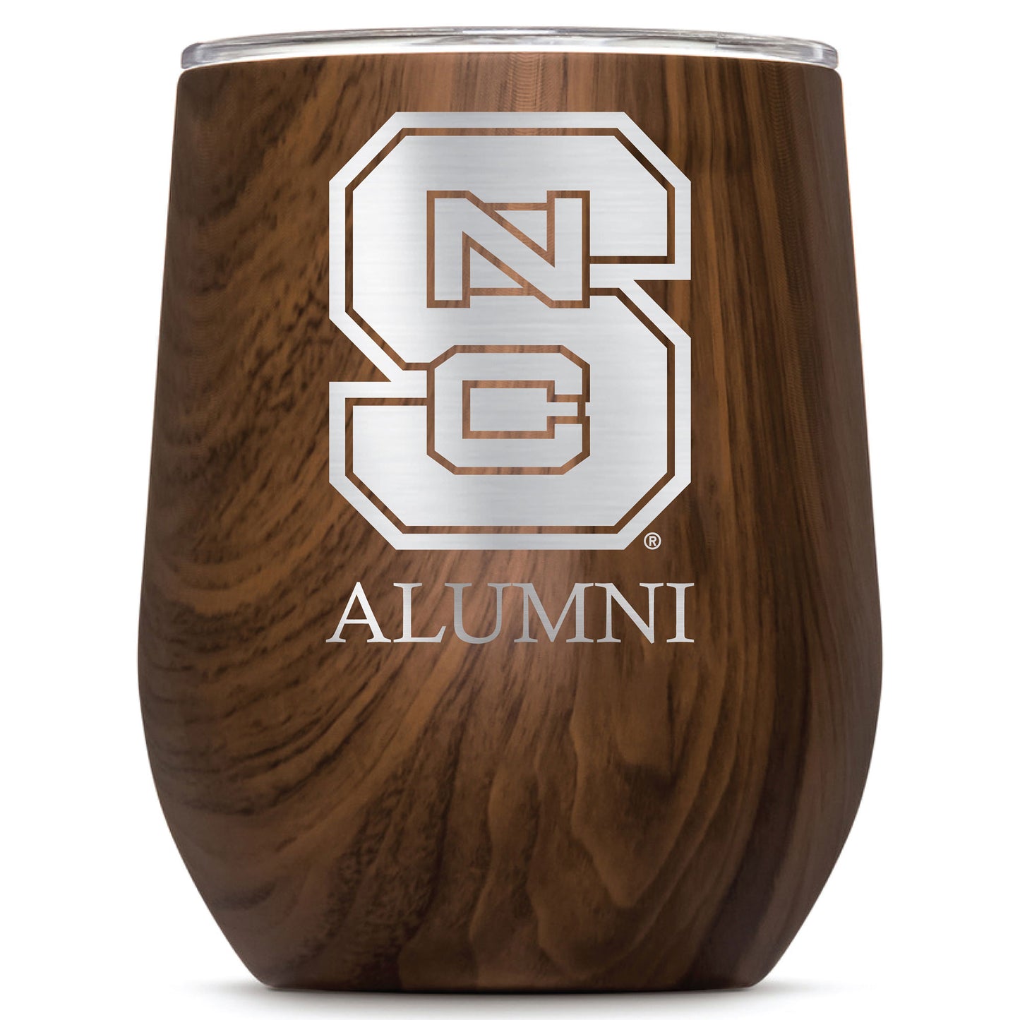 Corkcicle NC State Wolfpack 12oz. Primary Mark Alumni Stemless Wine Tumbler