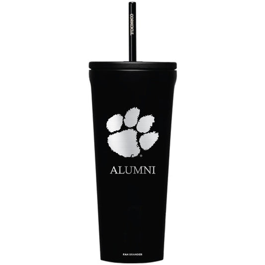 Corkcicle Clemson Tigers 24oz. Primary Mark Alumni Matte Cold Cup