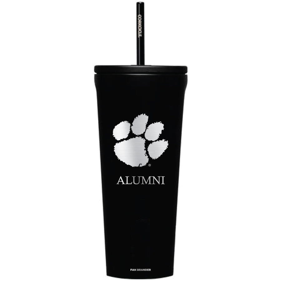 Corkcicle Clemson Tigers 24oz. Primary Mark Alumni Matte Cold Cup