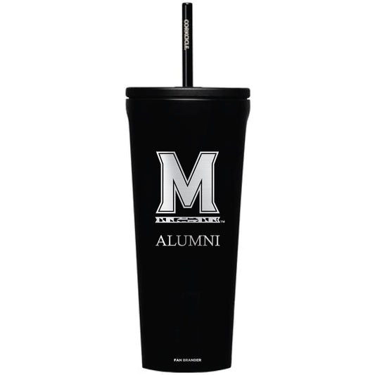 Corkcicle Maryland Terrapins 24oz. Primary Mark Alumni Matte Cold Cup