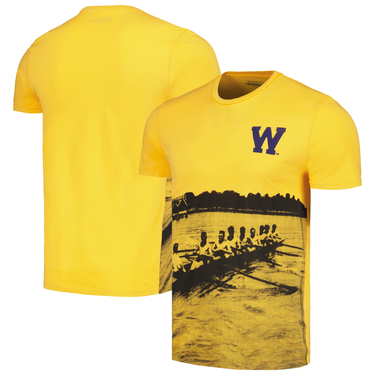 Men's Blue 84  Gold Washington Huskies Rowing The Boys in the Boat T-Shirt