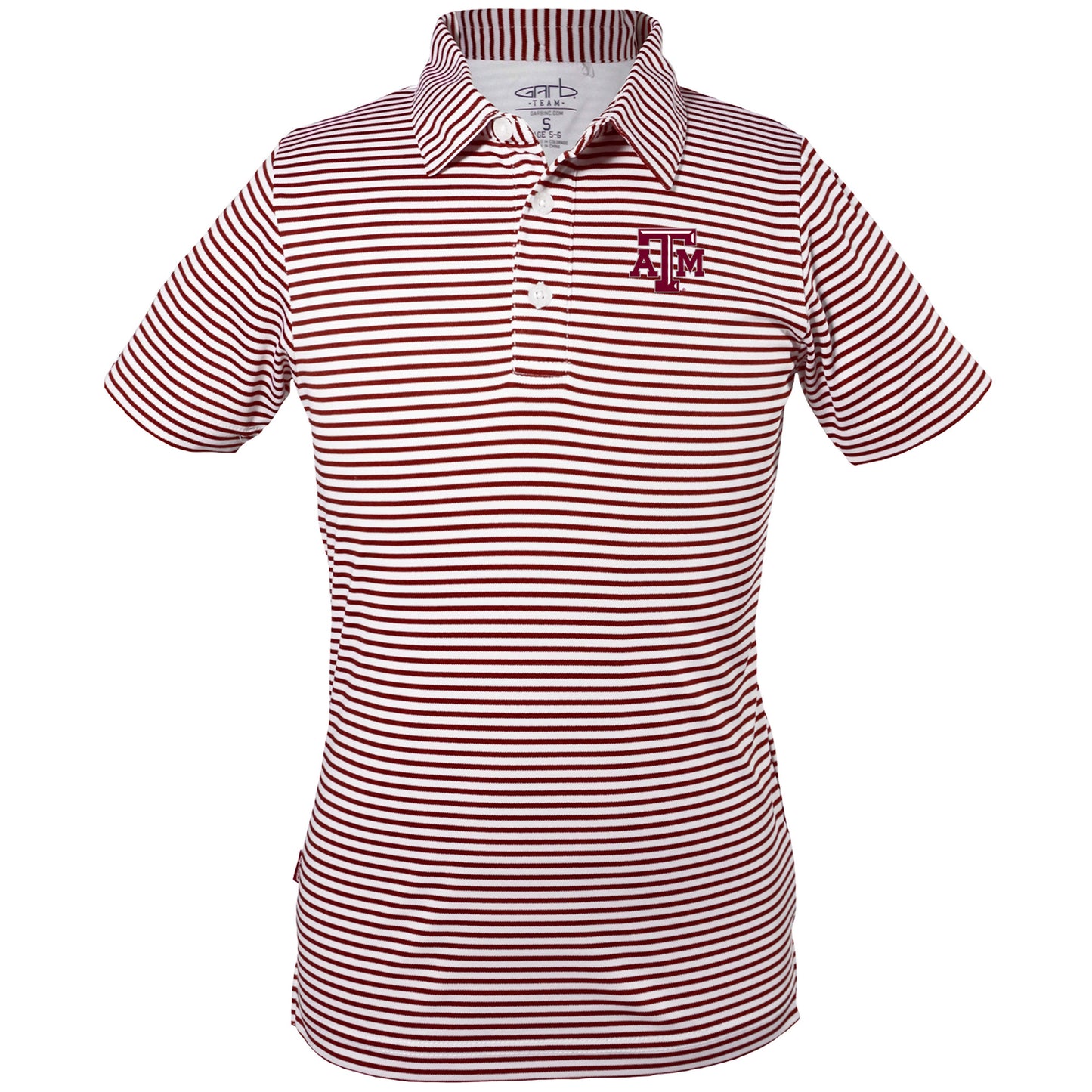 Youth Garb  Maroon Texas A&M Aggies Carson Polo