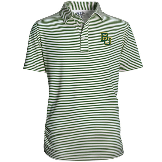 Youth Garb  Green Baylor Bears Carson Polo