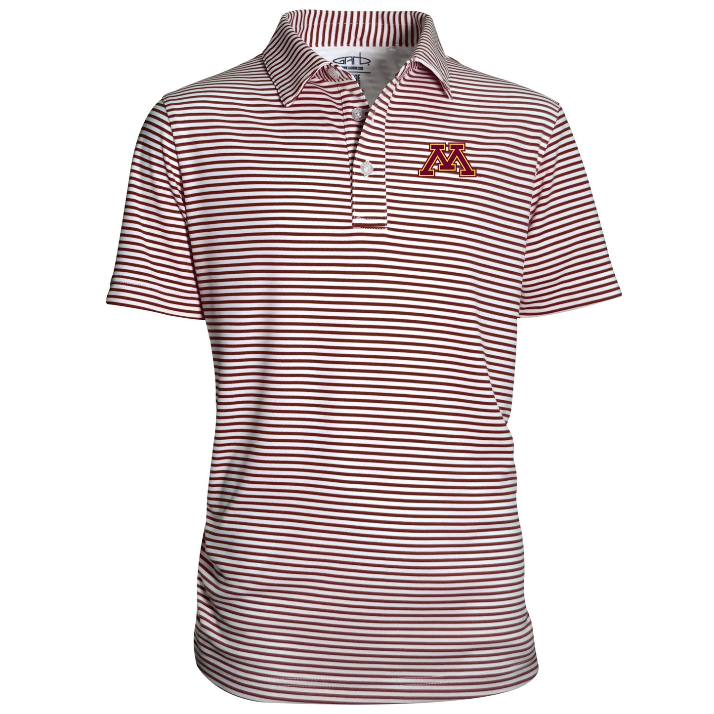 Youth Garb  Maroon Minnesota Golden Gophers Carson Polo