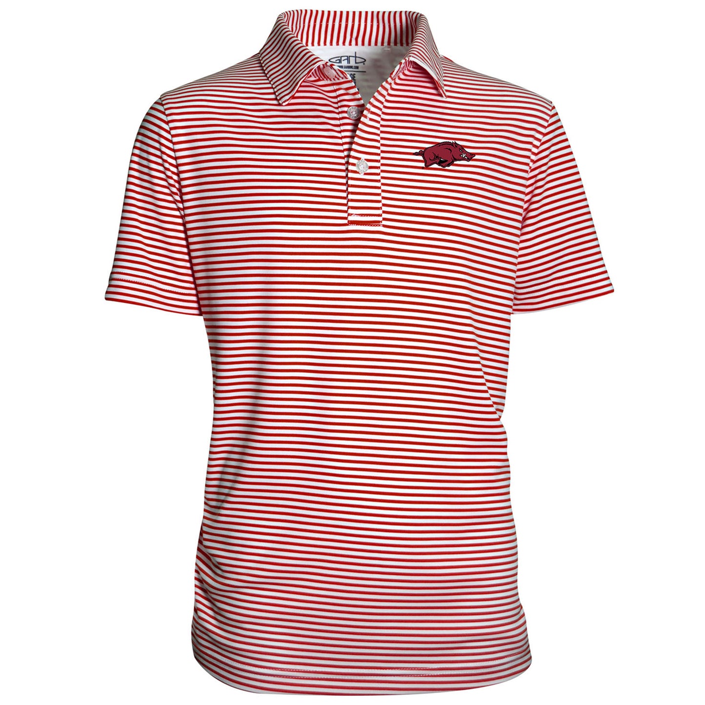 Youth Garb  Cardinal Arkansas Razorbacks Carson Polo