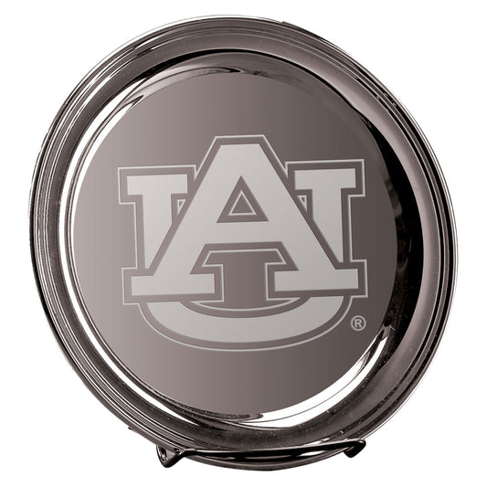 Auburn Tigers 10" Silver Plated Commemorative Tray