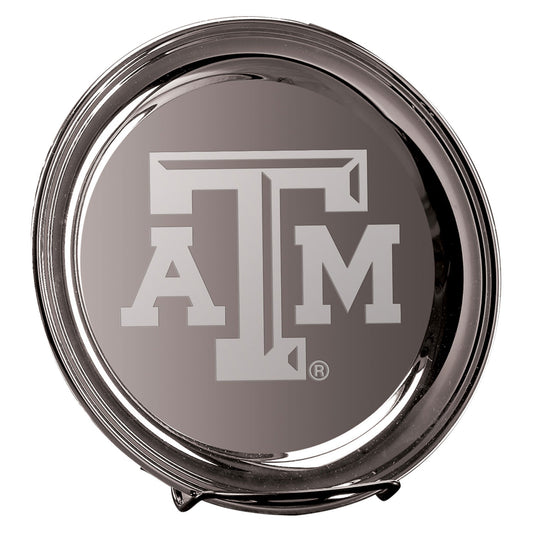 Texas A&M Aggies 10" Silver Plated Commemorative Tray