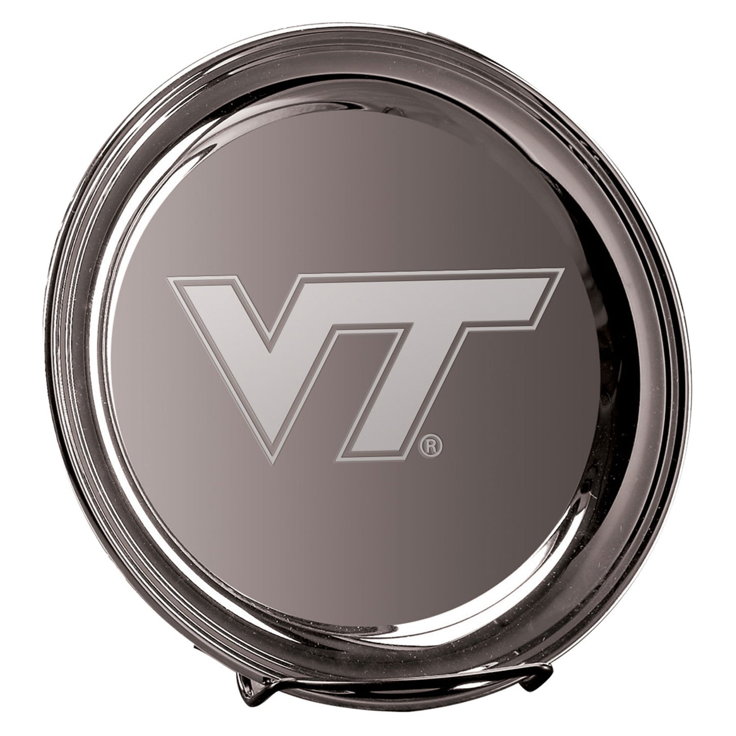 Virginia Tech Hokies 10" Silver Plated Commemorative Tray