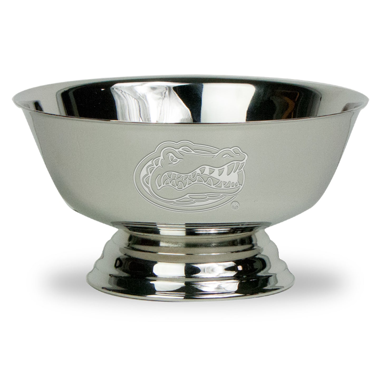 Florida Gators 8" x 4.27" Historic Silver Plated Paul Revere Bowl