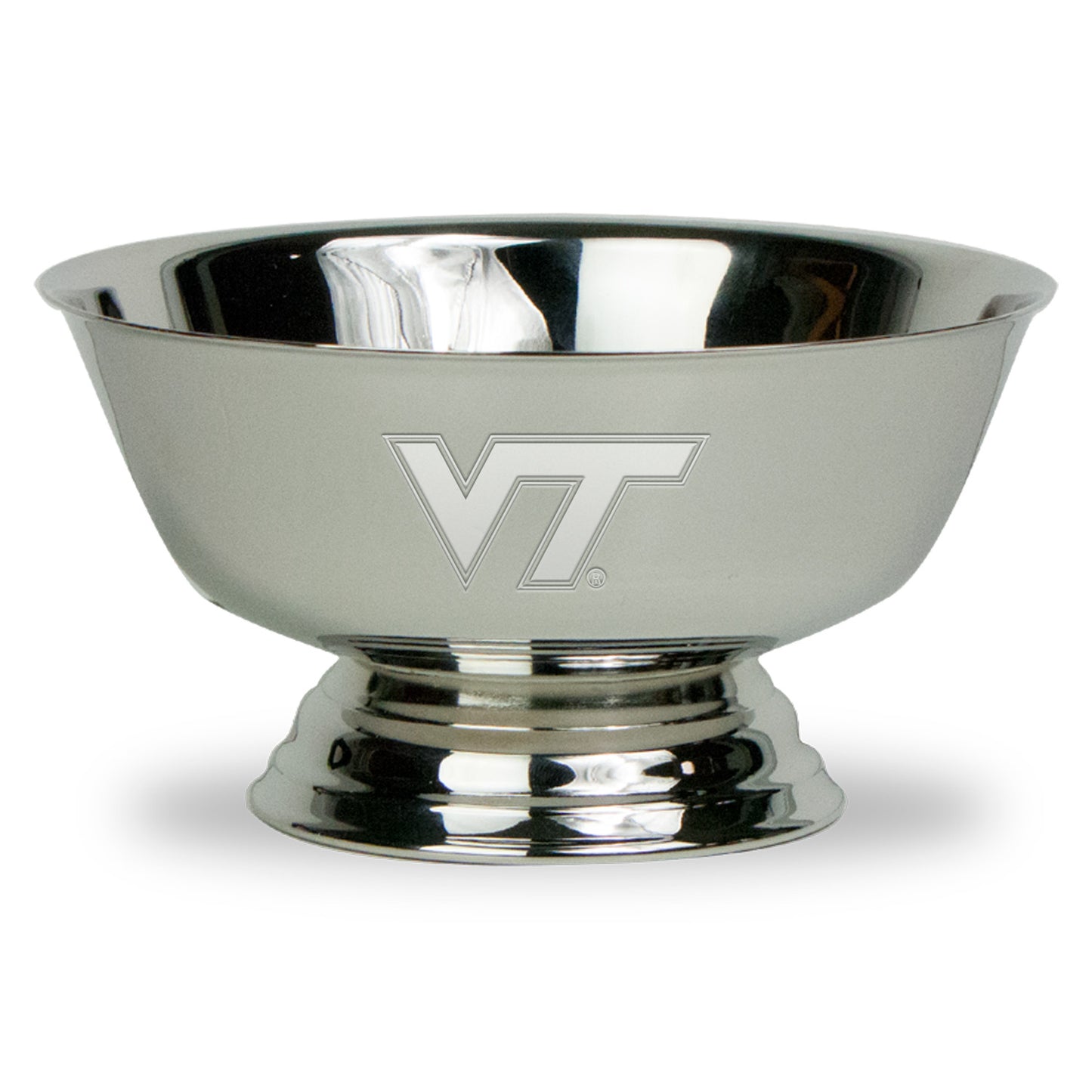 Virginia Tech Hokies 8" x 4.27" Historic Silver Plated Paul Revere Bowl