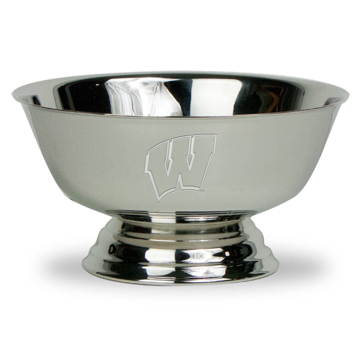 Wisconsin Badgers 8" x 4.27" Historic Silver Plated Paul Revere Bowl
