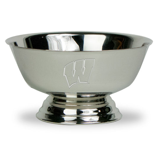 Wisconsin Badgers 8" x 4.27" Historic Silver Plated Paul Revere Bowl