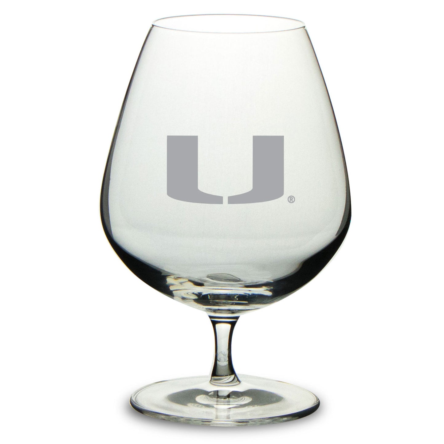 Miami Hurricanes 21oz. Traditional Snifter Glass