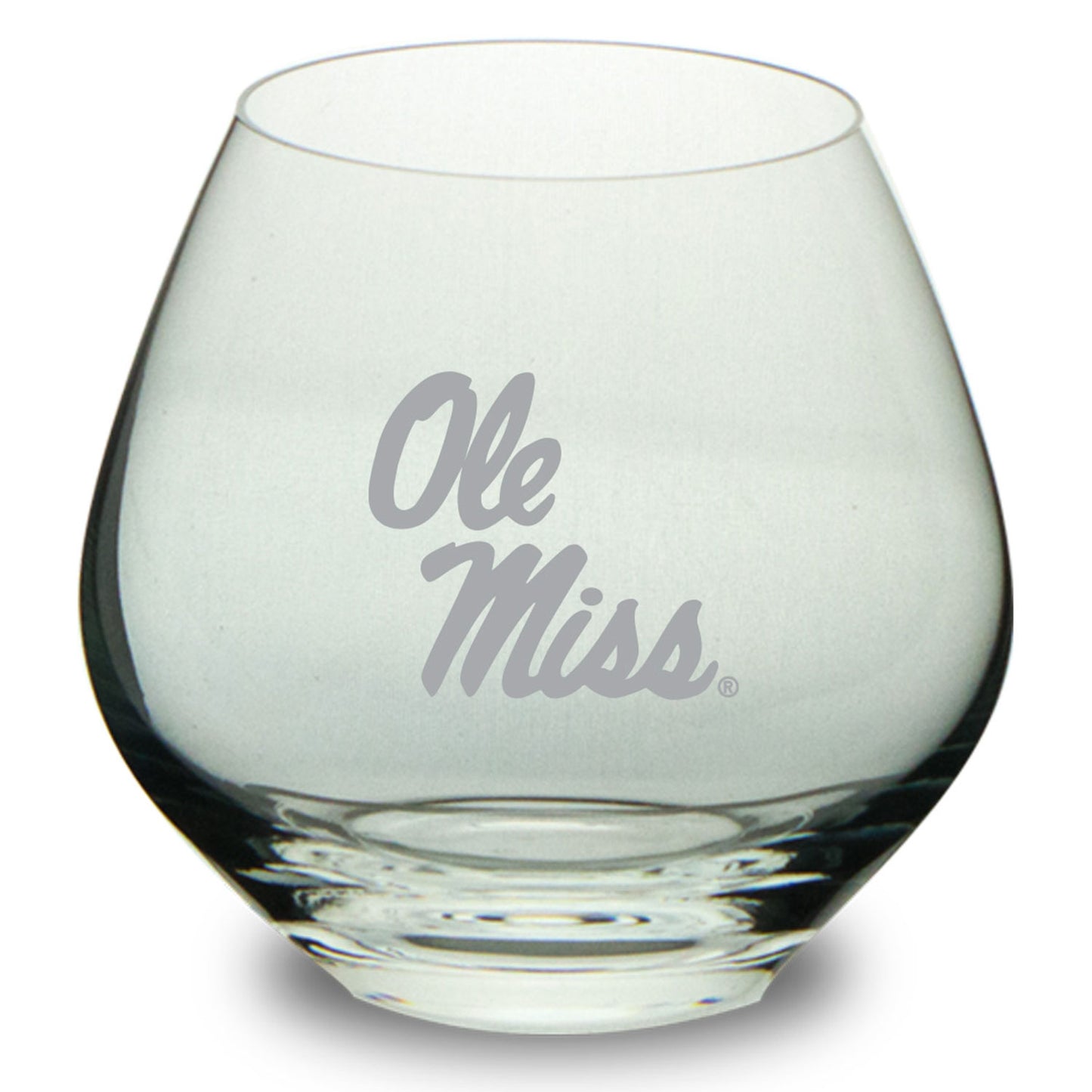 Ole Miss Rebels 14.9oz. British Stemless Glass