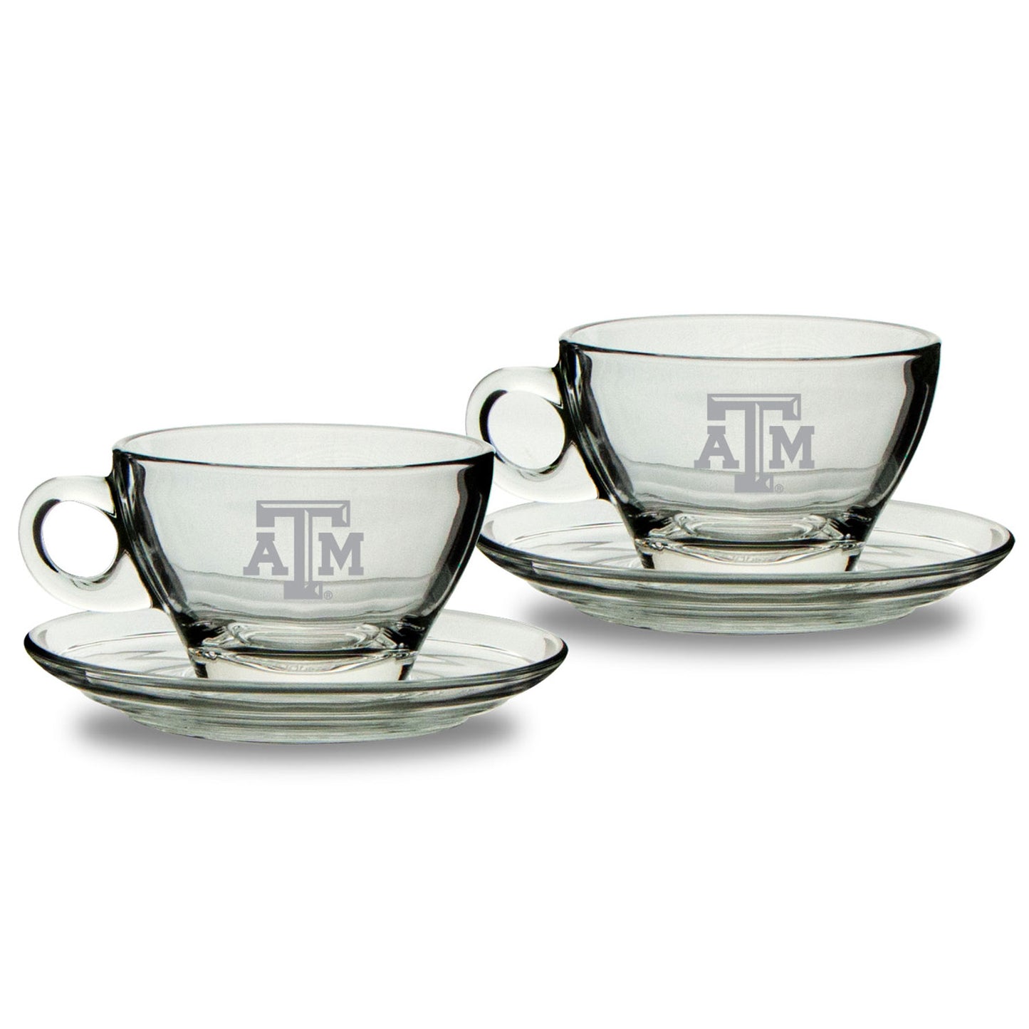 Texas A&M Aggies 9oz. Two-Piece Café Latte Mug & Saucer Set