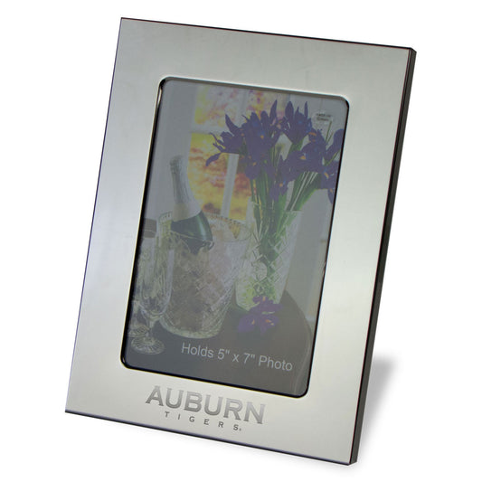 Auburn Tigers 5" x 7" Silver Plated Photo Frame