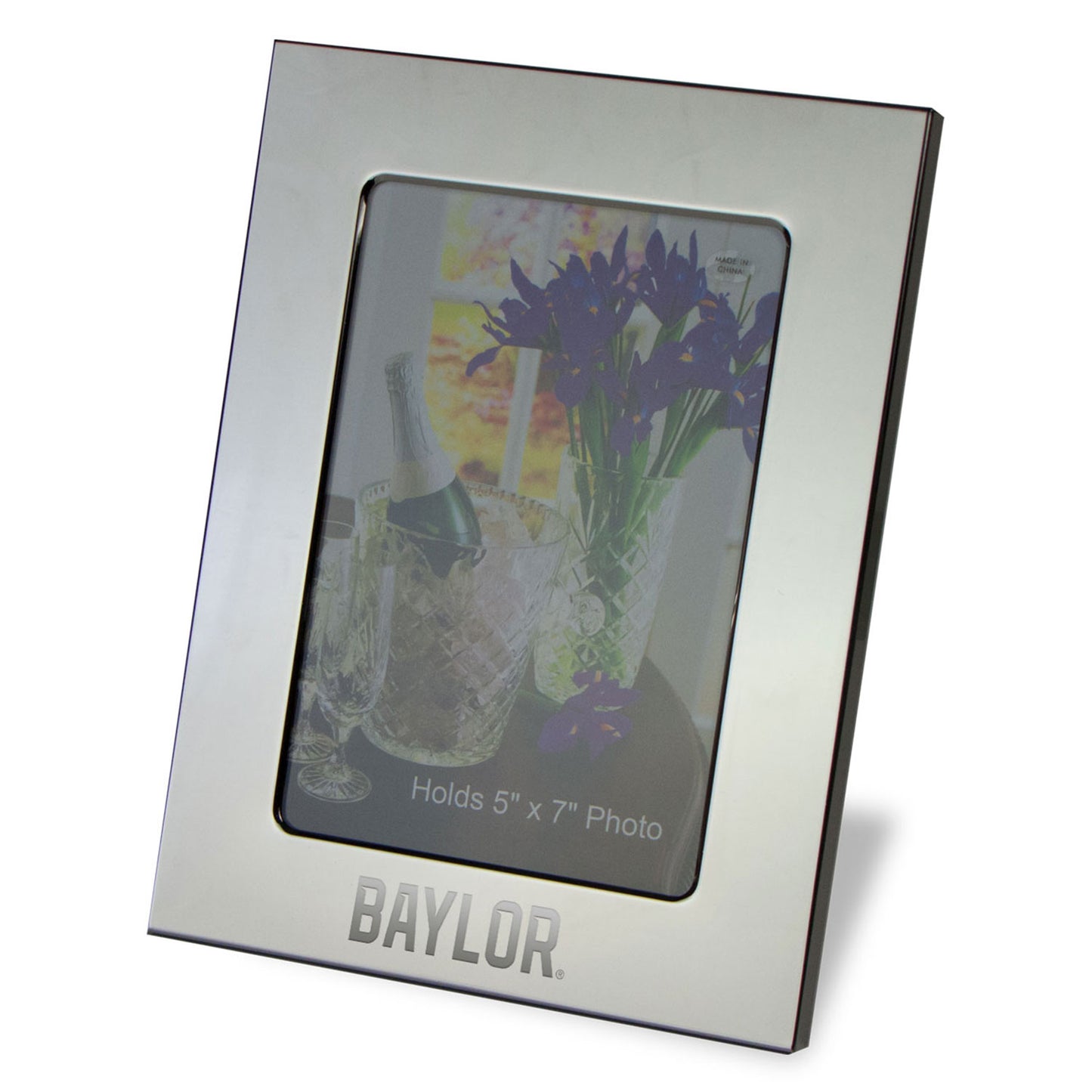 Baylor Bears 5" x 7" Silver Plated Photo Frame