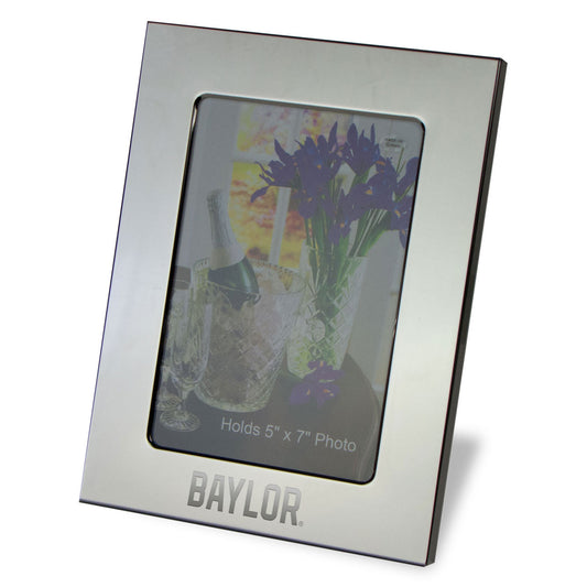 Baylor Bears 5" x 7" Silver Plated Photo Frame